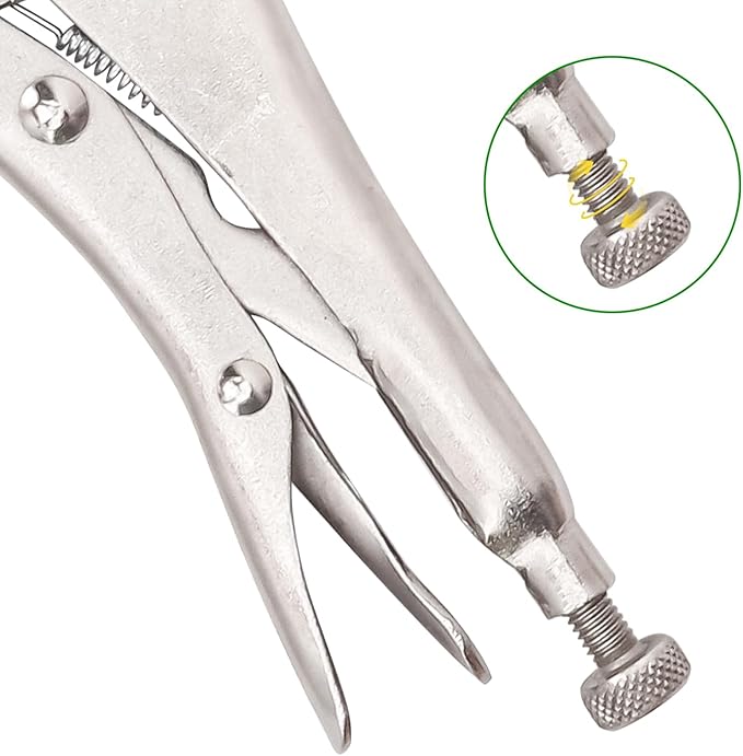 6 Pack 6 Inch Locking C Clamp, C-Clamp Pliers, Heavy Duty Vice Grips for Home Improvement, Welding & Workshop