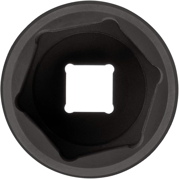Jetech 3/4 Inch Drive 2 Inch Deep Impact Socket, Made with Heat-Treated Chrome Molybdenum Alloy Steel, 6-Point Design, SAE
