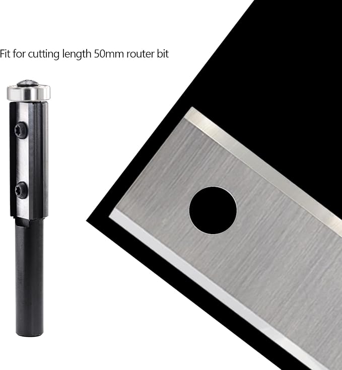 Carbide Scraper Blades 2" 50mm Carbide Inserts for Paint Scraper Hand-Held Scrapers Spiral Helical Planer Cutter Heads and Router Bits