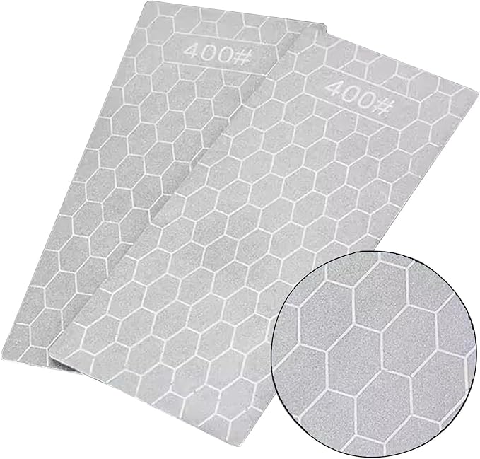 Diamond Sharpening Stone for 5 PCS Diamond Plate Honing Stone for Kitchen Sharpening Dull Knives Grindstone, 240/400/600/1000/3000 Grit