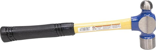 VAUGHAN Ball Pein Hammer, 24 oz, Fiberglass handle, American high carbon steel, FS224, VN16410