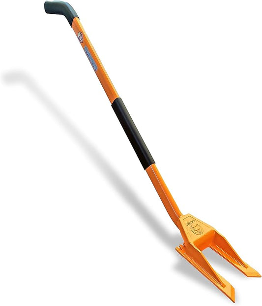 Gutster 48??Demolition Pry Bar & Crowbar ??Oval Handle Wrecking Bar for Ceiling & Wall Demo ??Heavy Duty Nail Puller Tool for Contractors, Firefighters & Home Renovations