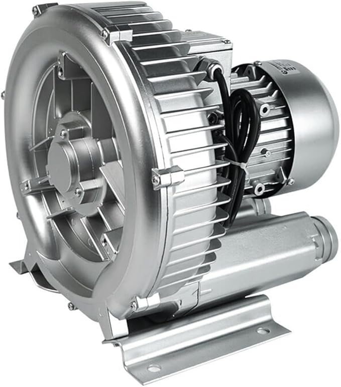 2LG510-7AA21 2 HP Regenerative Blower 110-120V 150 CFM 1.75 kW Vacuum Pump for Industrial Air Blowing, Vacuum Systems, Aeration Replace 2LG5107AA21