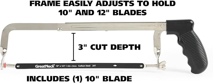 GreatNeck 50 Hack Saw Frame