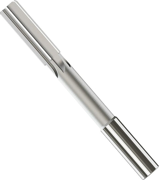 Chucking Reamer 18mm, H7 HSS Cobalt M35 Lathe Machine Reamer Metric, 6 Straight Flutes, Round Straight Shank Milling Cutting Tool, for Stainless Steel Alloy Copper Metal
