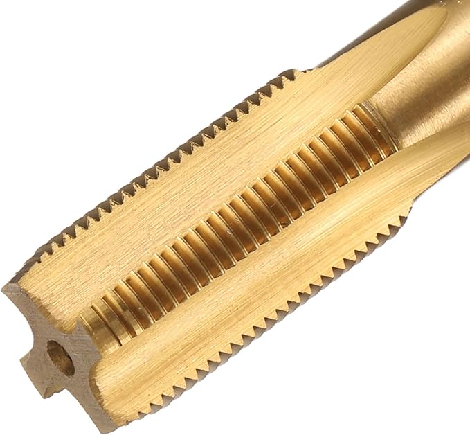 uxcell Metric Thread Tap M13 x 1 H2 130mm Straight Flute Screw Thread Milling Machine Taps Threading Tapping Repair Tool