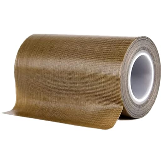 AIYUNNI Teflon Tape, (6-inch x 33 Feet x 0.18mm) PTFE Tape for Vacuum Sealer Machine, Hand Impulse Sealers Insulation PTFE Coated Fiberglass Adhesive Tape Compatible with FoodSaver, Weston, Cabellas