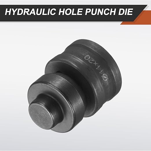 HARFINGTON Hydraulic Hole Punch Die 過11횞20mm Slot Hole 40Cr Steel Electric Punching Kit for CH60 Electric Punching Machine, Black