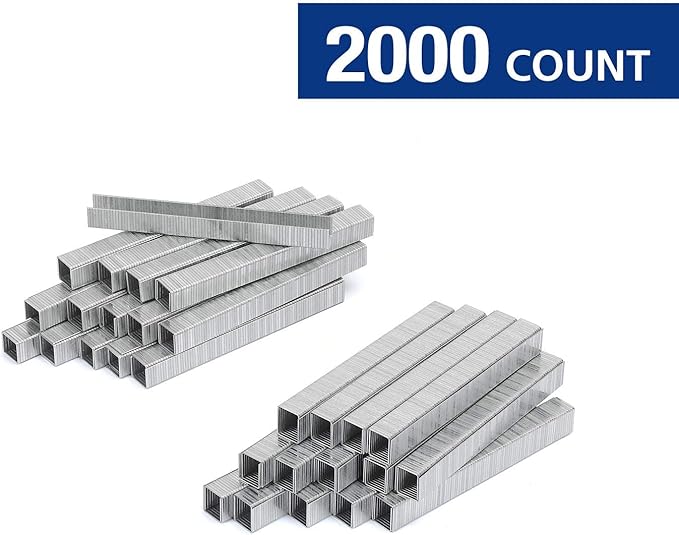 Arrow T50 Stainless Steel Staples Pack Set #508SS1 1/2'' 12mm and #506SS1 3/8'' 10mm