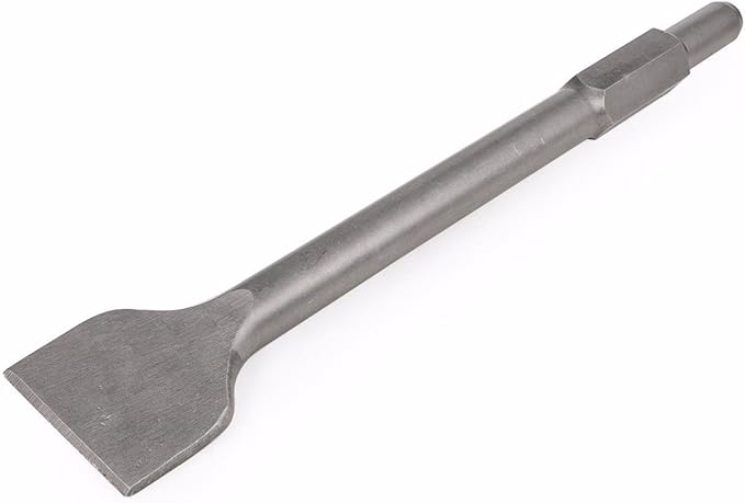 XtremepowerUS 61115 Jack Hammer Bit 1-1/8" Hex 3"x16" Flat Chisel Scraping Demolition Construction Concrete Breaker Punch Drill