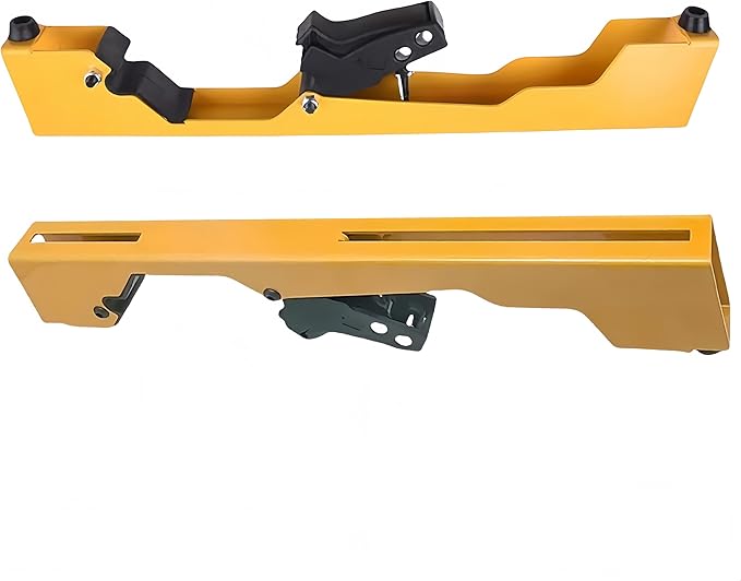 DW7231 Miter Saw Mounting Brackets Compatible with Dewalt's DW723,DWX723,DWX724 and DWX725 DWX725B Heavy Duty Miter Saw, (2 pack) Yellow