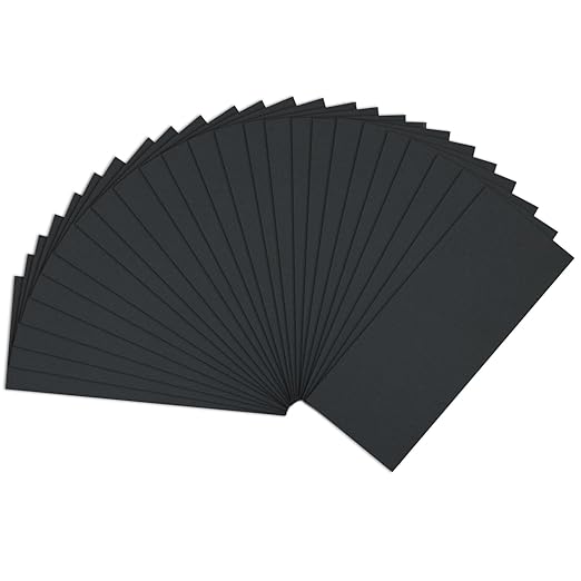 2000 grit Sandpaper, Wet Dry Sand Paper 9 x 3.6 Inch for Wood Furniture Finishing, Metal Sanding and Automotive Polishing, 25 Sheets