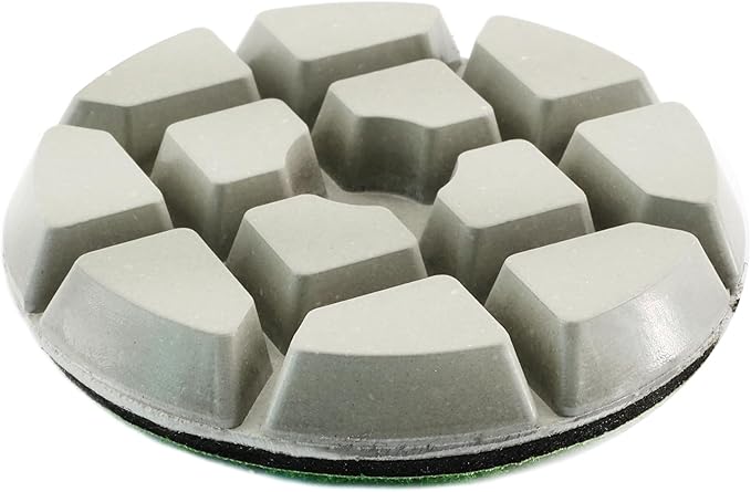 DT-DIATOOL Concrete Polishing Pads 3 inch/80mm for Concrete, Cement and Terrazzo Floors Processing, Repairing and Renovating, Dry or Wet Use Diamond Grinding Pads Grit 800 3pcs