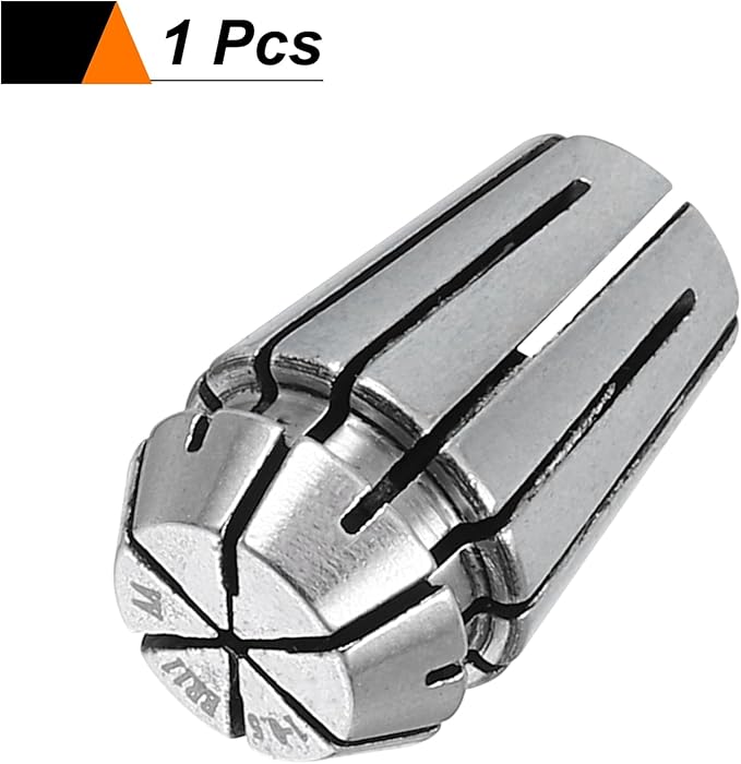 HARFINGTON Spring Collet Chuck ER11 1mm 65Mn Spring Steel Precision Router Collets for CNC Engraving Milling Lathe Tool