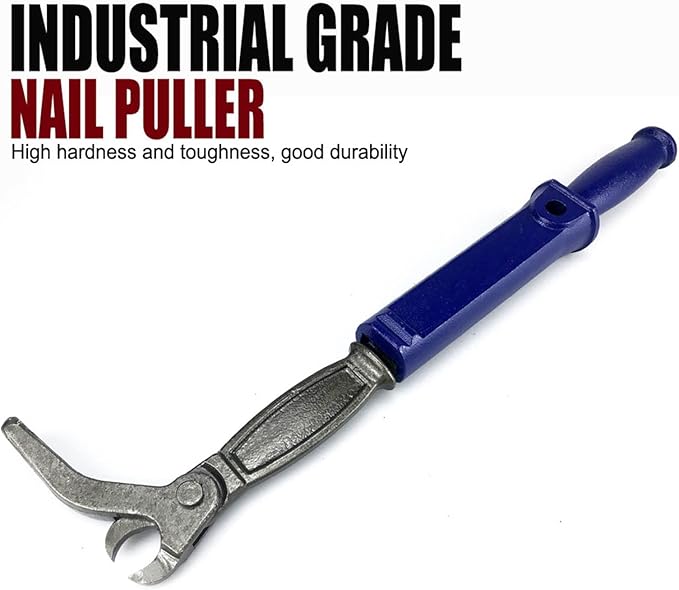 Nail Puller, Great Toughness Good Hardness Wrecking Bar High Carbon Steel for Maintenance