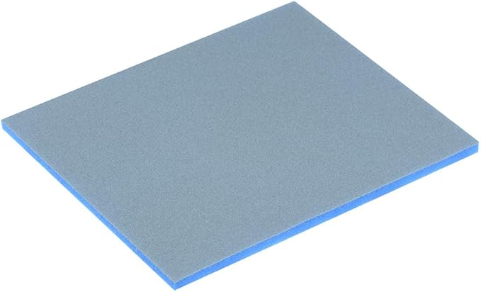 uxcell Sanding Sponge Block, 1200-1500 Grit, 136mm x 113mm x 4mm