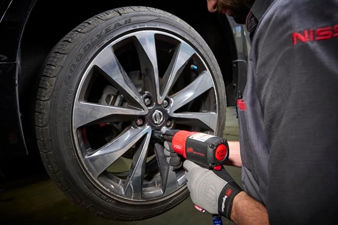 Ingersoll Rand 2135QTL-2 1/2" Air Impact Wrench, Quiet, 780 ft-lbs Max Torque, 2" Ext Anvil