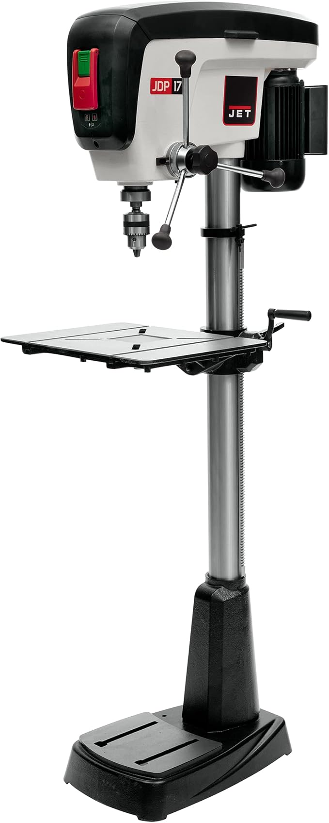 JET 17-Inch Floor Drill Press, 16 Speed, 3/4 HP, 115V 1Ph (Model JDP-17)