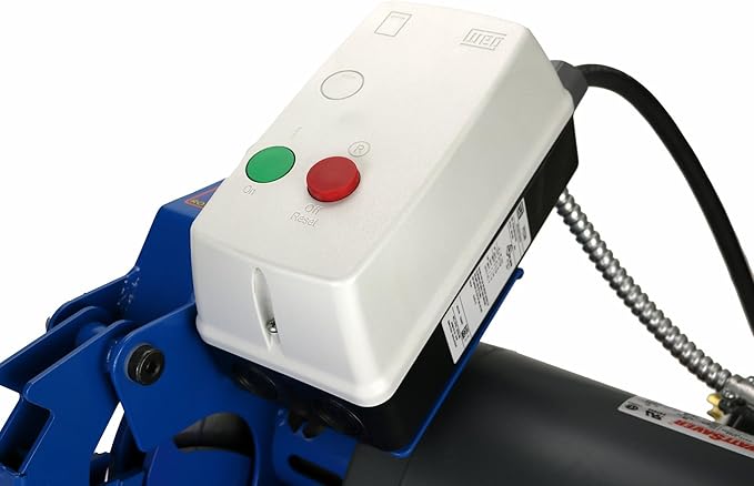 Toledo Hydraulic® HC 10 Hose Saw - 3 HP 440V 3 Phase 2" ID 6 Wire Capacity 10" Advanced Scalloped Blade