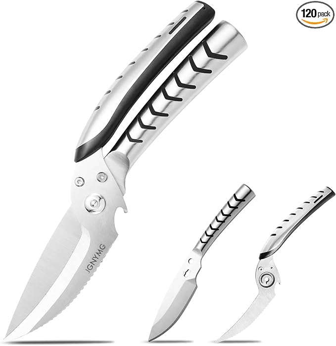 Heavy Duty Poultry Shears竊똊itchen scissors heavy duty with Serrated Edge,Chicken shears,Meat scissors heavy duty 竊똅or Cutting Bone, Turkey, Fish 竊똕eafood竊똃ishwasher Safe竊똲ilver