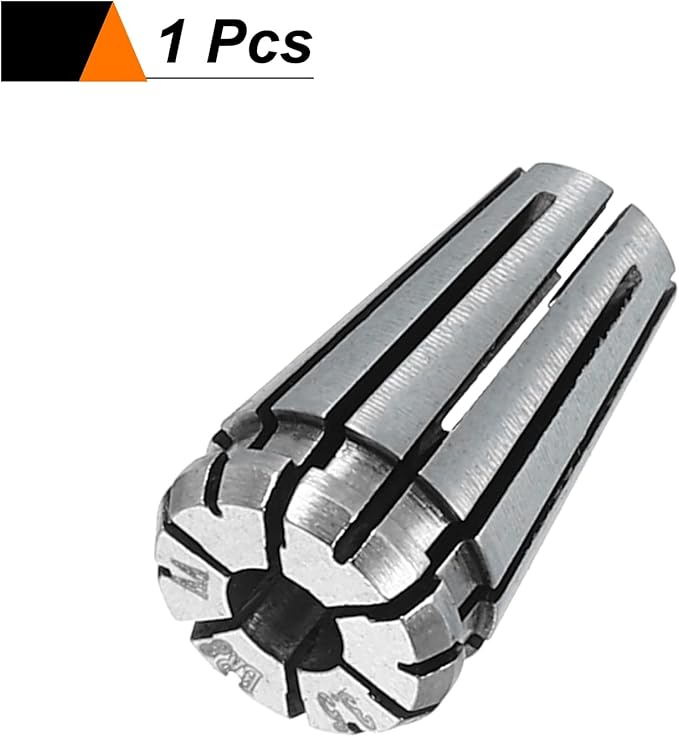 HARFINGTON Spring Collet Chuck ER8 3.5mm 65Mn Spring Steel Precision Router Collets for CNC Engraving Milling Lathe Tool