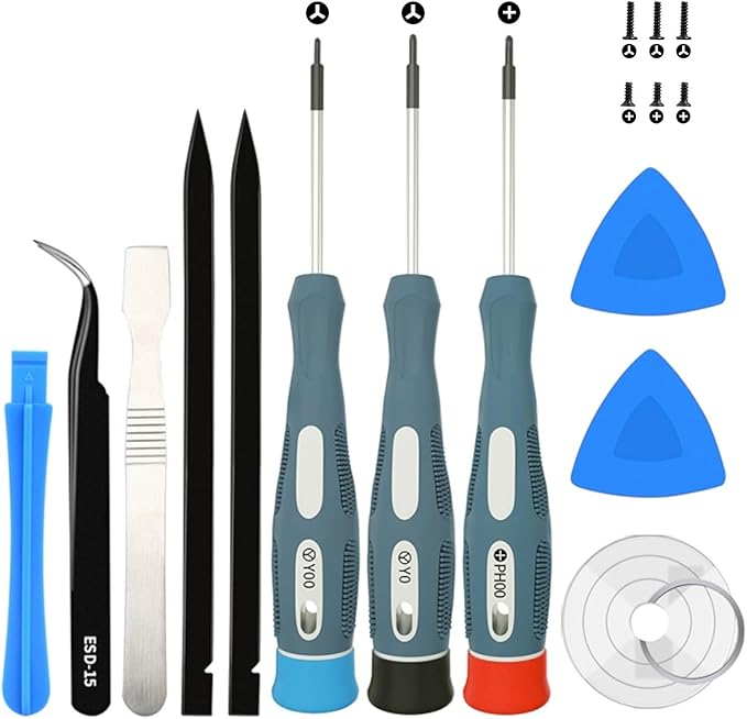 Triwing Screwdriver for Nintendo Switch Screwdriver Kit, Tri Tip Magnetic Screw Driver PH00 Y0 Y00 Nintendo Switch Repair Tool kit