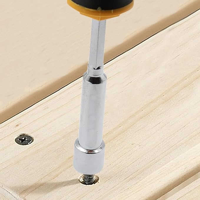 2Pcs 5mm Socket Wrench Screwdrivers High-Carbon Steel Hex Nut Driver for DIY Hand-Making, Repairs