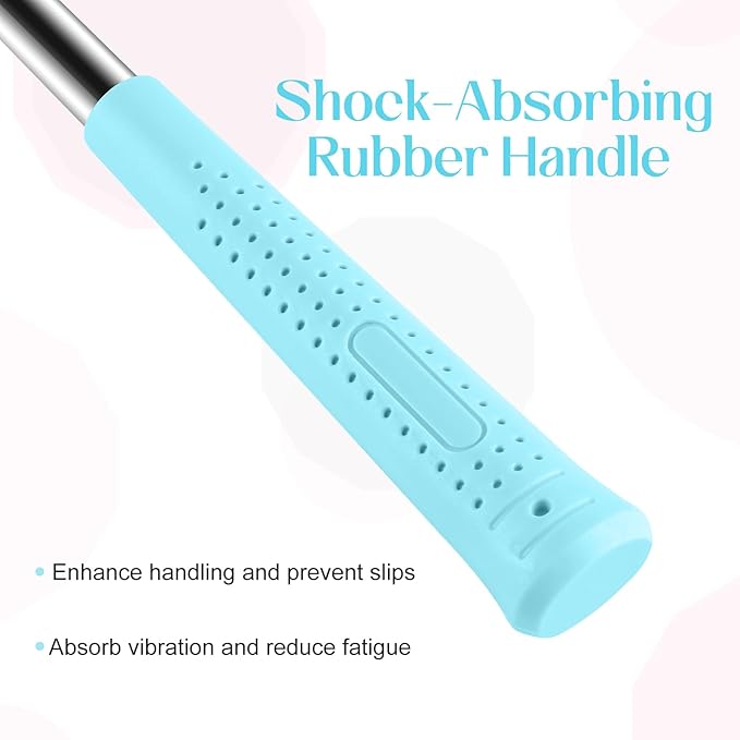 8oz Hammer, 2-Piece Small Claw Hammer & Rubber Mallet Hammer Mini Hammer Set