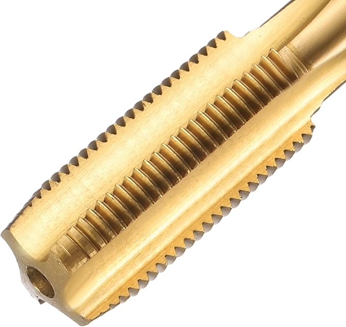 uxcell Metric Thread Tap M11 x 1 H2 130mm Straight Flute Screw Thread Milling Machine Taps Threading Tapping Repair Tool