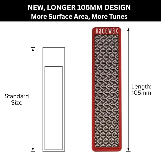 RaceWax Diamond Stone - Sharpening Stone - Ski and Snowboard Edge Polishing Stone - 105mm Tuning Tool