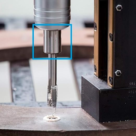 CS Unitec 3/4" Weldon Tap Holder for 5/16" Diameter Taps - Mag Drill Tap Collet - Fits Standard Weldon Chucks On Most Magnetic Drill Presses (TCM 5/16)