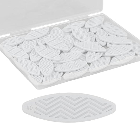 50 Pack PVC Plastic Biscuit Joiner Tool #0, White Joiner Biscuits for Connecting PVC Decorative Panels, Woodworking, Biscuit Connector for Furniture Frames, Door Frames, Countertop Joiner