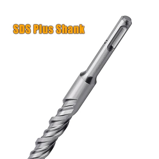 1-9/16 in x 23.6 in (40 x 600mm) SDS Plus Rotary Hammer Drill Bit, Concrete Drill Bit for Concrete, Brick, Cement and Stone, Length (Length : 600mm / 23.6 inch, 1-9/16 inch （ 40mm)