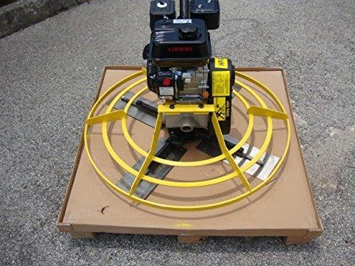 CS100, 36" Power Trowel, concrete cement surface 4 blades, Kapa gasoline 6.5Hp, includes handle