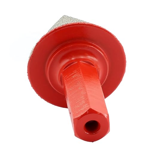 DT-DIATOOL Diamond Beveling Chamfer Bit 1-3/16 Inch with Hex Shank, 2-Pack for Tile Porcelain Ceramic Granite Marble Existing Holes Enlarging Polishing Shaping Trimming Repairing