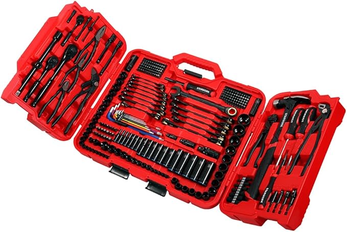 STARWORK TRUE MECHANIC 306-Piece Mechanics Tool Set and Socket Set, Comprehensive Tool Kit, Automotive Repair Tool Set, ?륯liers Wrench?? Professional