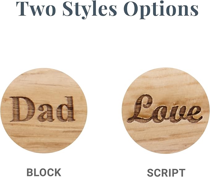 Let's Make Memories Custom Wooden Hammer Keepsake - For Him - Wood Handle - Engraved Message - Stocking Stuffer - Graduation - Achievement - For Dad - Script