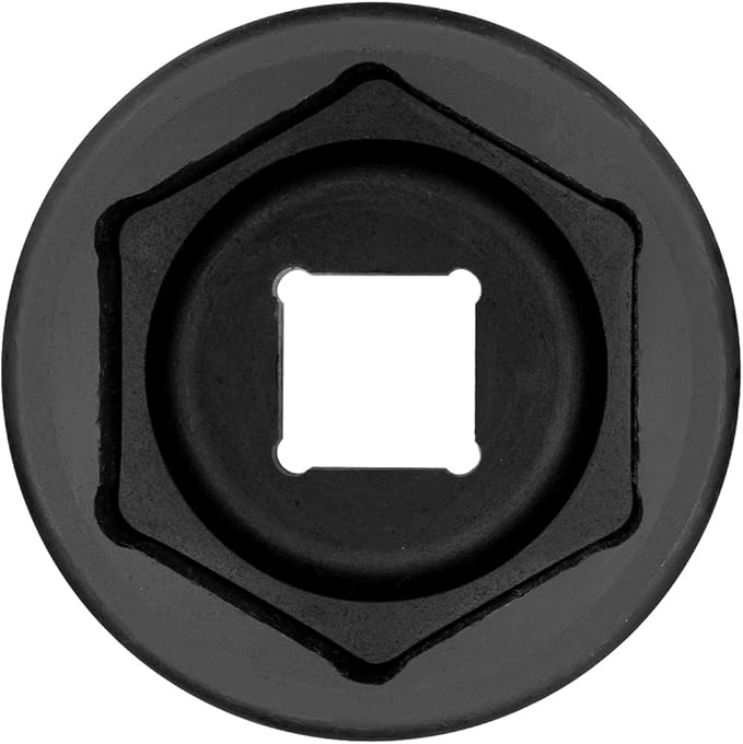 Jetech 3/4 Inch Drive 50mm Standard Impact Socket, Made with Chrome Molybdenum Alloy Steel, Heat Treated, 6-Point Design, Metric