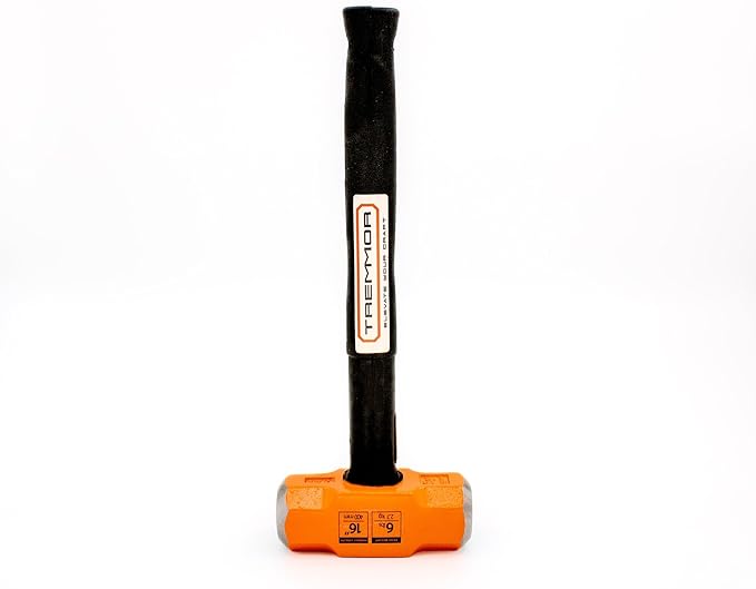 TREMMOR | IRON CORE Sledge Hammer (6 LB. Head, 16 inch Handle)