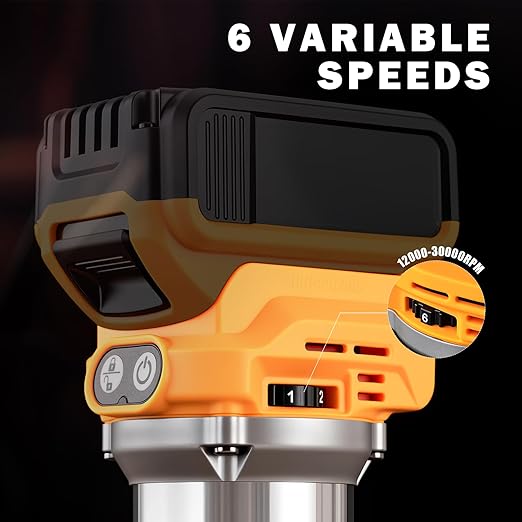 Router Tool 800W for Woodworking Tools with 12pcs 1/4" Router Bits 31000r/Min 110V,Tool Box (US10)
