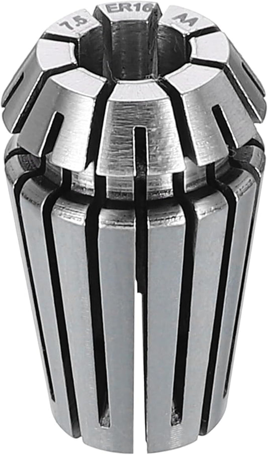 HARFINGTON Spring Collet Chuck ER16 7.5mm 65Mn Spring Steel Precision Router Collets for CNC Engraving Milling Lathe Tool