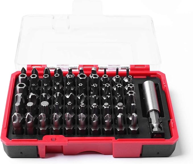 Security Screwdriver Bit Set, 61-Piece