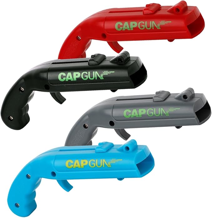 4PCs Cap Gun Bottle Opener - Fun and Functional Novelty Beer Bottle Opener with Realistic Design, Gift for Beer Lovers, Parties, and Themed Events