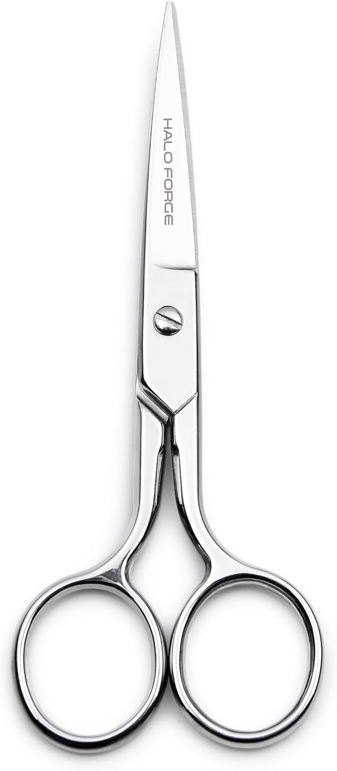 6??Sharp Embroidery Fabric Scissors, Forged Stainless Steel Small Heavy Duty Precision Point Tip Detail Sewing Shears for Dressmaker Tailor Cutting Thread, Yarn, Crafting