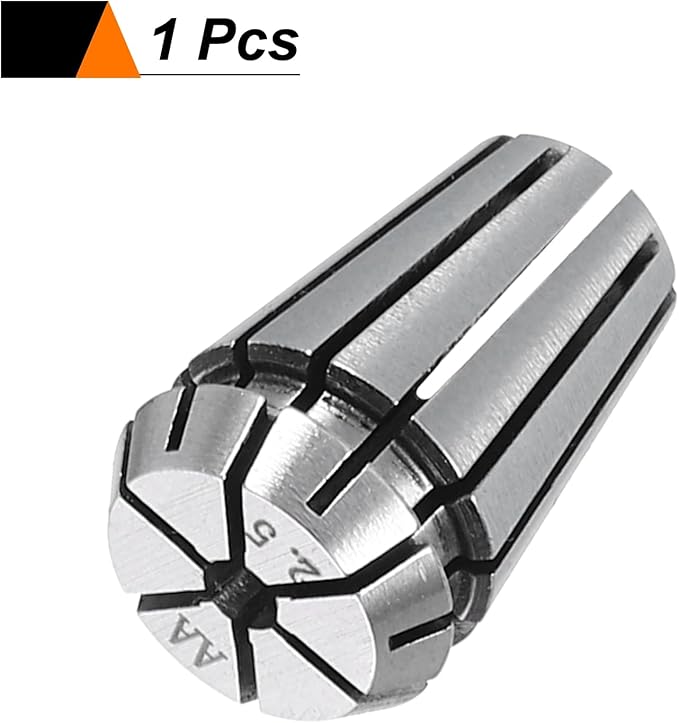 HARFINGTON Spring Collet Chuck ER11 2.5mm 65Mn Spring Steel Precision Router Collets for CNC Engraving Milling Lathe Tool