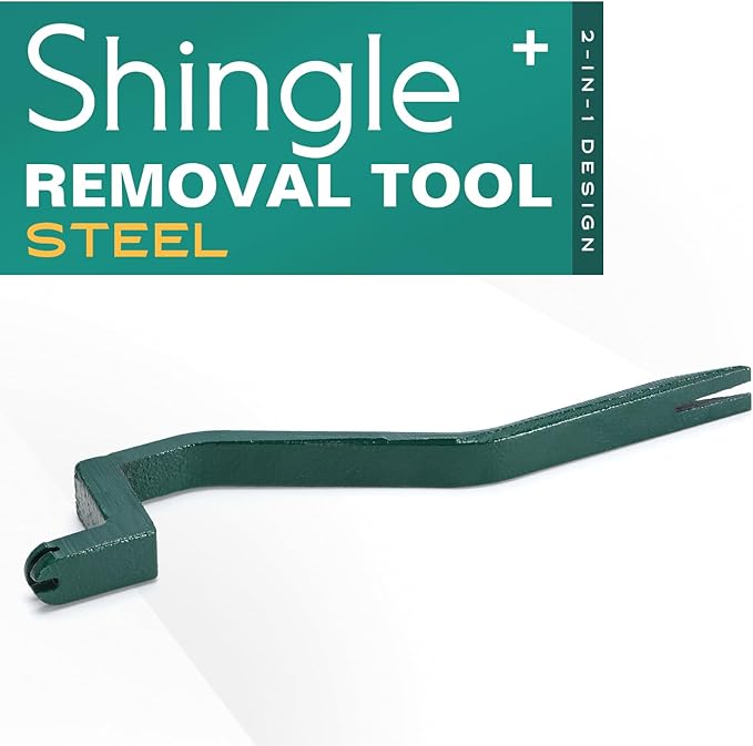 Shingle Removal Tool for Safe Roof Shingles Professional Roofing Tools and Equipment Shingle Nail Installer & Puller Pitch Hopper