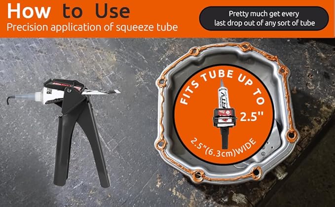 RTV Silicone Tube Extrusion Tool竊똄fficient RTV Silicone Tubes Squeezer Dispenser, Maximize Reduce Material Waste