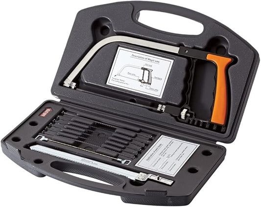 Original 15-in-1 Magic Universal Hand Saw Kit Toolbox Of Multi Blades Set Works As Hacksaw Coping Bow Jab Rip Pruning Chain Handsaws A Cutter Suitable To Cut Wood PVC Pipes Glass