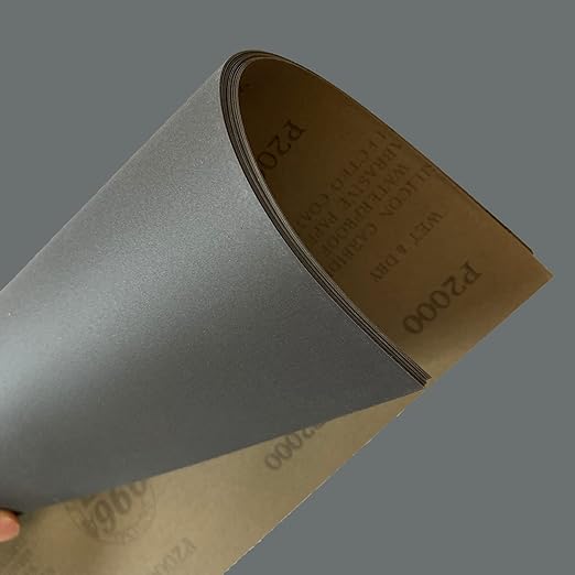 400 600 800 1000 1500 2000 Grit Sanding Sheet, 9 x 11 Inch Wet Dry Sandpaper-30PCS Premium Silicon Carbide Sand Paper for Wood Metal Ceramic or Auto Polishing and Scratches Removing