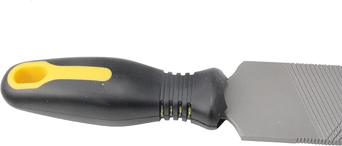 9 Inch Farrier Rasp File with Rubber Handle,Mini Rasp Hoof File Equine Hoof Rasp for Horses, Pig Hoof File, Goat Rasp